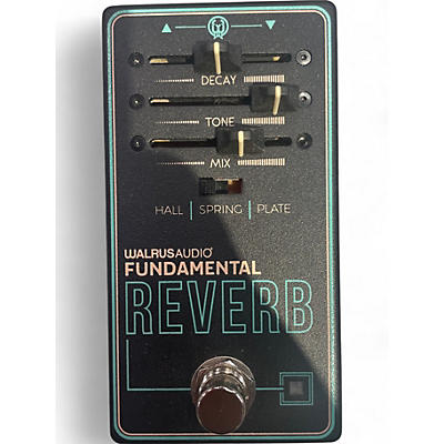 Walrus Audio Used Walrus Audio FUNDAMENTAL REVERB Effect Pedal