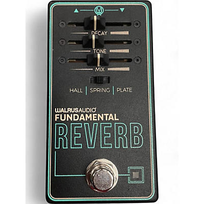 Walrus Audio Used Walrus Audio FUNDAMENTAL REVERB Effect Pedal