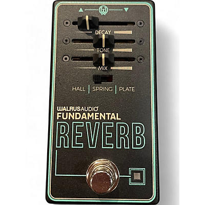 Walrus Audio Used Walrus Audio FUNDAMENTAL REVERB Effect Pedal