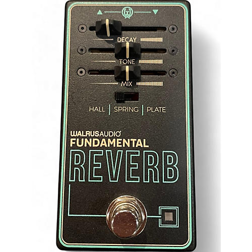 Used Walrus Audio FUNDAMENTAL REVERB Effect Pedal