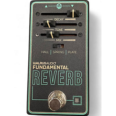 Used Walrus Audio FUNDAMENTAL REVERB Effect Pedal