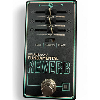 Used Walrus Audio FUNDAMENTAL REVERB Effect Pedal