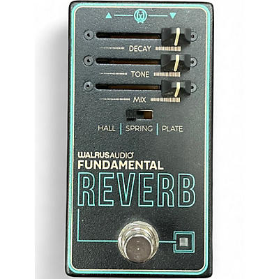 Used Walrus Audio FUNDAMENTAL REVERB Effect Pedal
