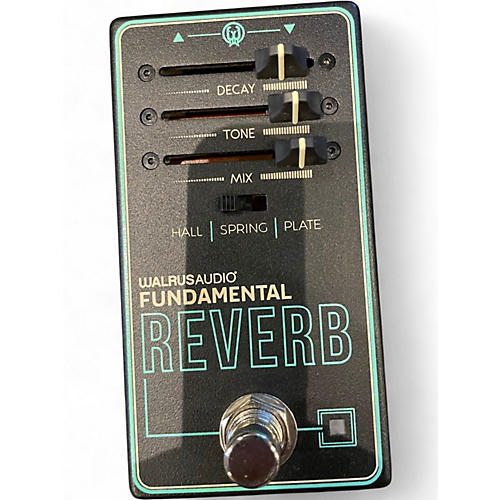 Used Walrus Audio  FUNDAMENTAL REVERB Effect Pedal