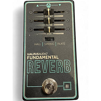 Used Walrus Audio FUNDAMENTAL REVERB Effect Pedal