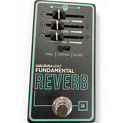 Used Walrus Audio FUNDAMENTAL REVERB Effect Pedal