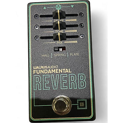 Used Walrus Audio FUNDAMENTAL REVERB Effect Pedal