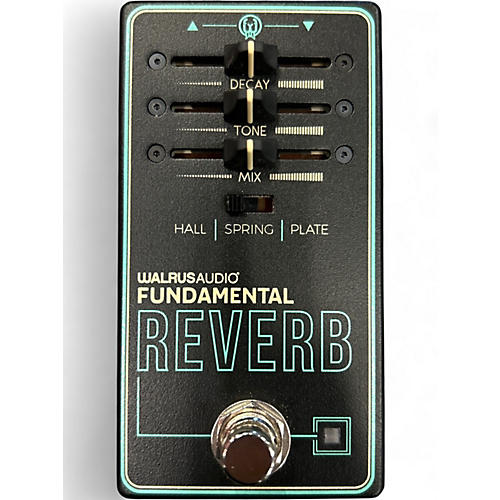 Used Walrus Audio FUNDAMENTAL REVERB Effect Pedal