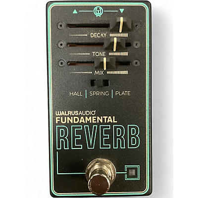 Used Walrus Audio FUNDAMENTAL REVERB Effect Pedal