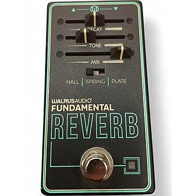 Used Walrus Audio FUNDAMENTAL REVERB  Effect Pedal