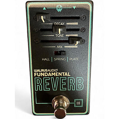 Used Walrus Audio FUNDAMENTAL REVERB Effect Pedal