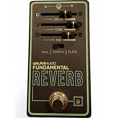 Used Walrus Audio FUNDAMENTAL REVERB Effect Pedal