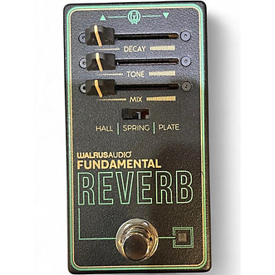Used Walrus Audio FUNDAMENTAL REVERB Effect Pedal