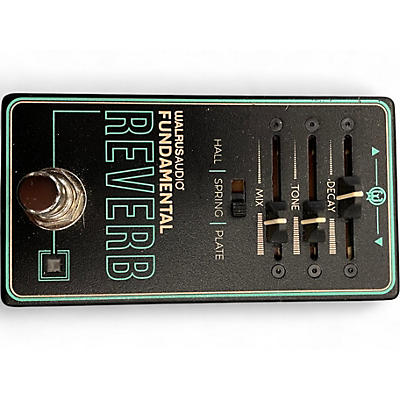Used Walrus Audio FUNDAMENTAL REVERB Effect Pedal