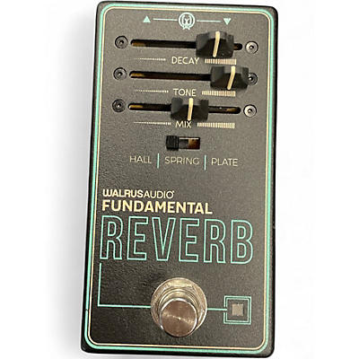 Used Walrus Audio FUNDAMENTAL REVERB Effect Pedal