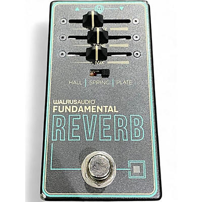 Used Walrus Audio FUNDAMENTAL REVERB Effect Pedal