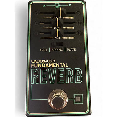 Used Walrus Audio FUNDAMENTAL REVERB Effect Pedal