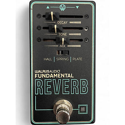 Used Walrus Audio FUNDAMENTAL REVERB Effect Pedal