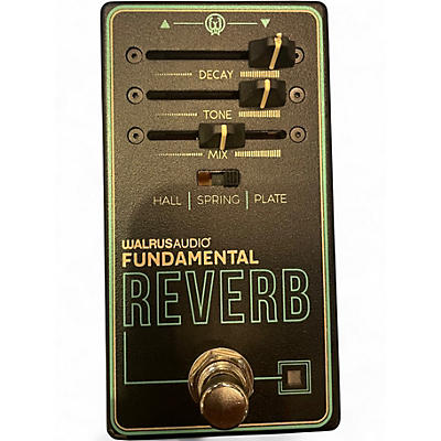 Used Walrus Audio FUNDAMENTAL REVERB Effect Pedal