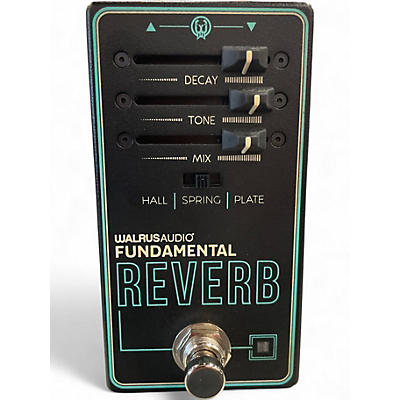 Used Walrus Audio FUNDAMENTAL REVERB Effect Pedal