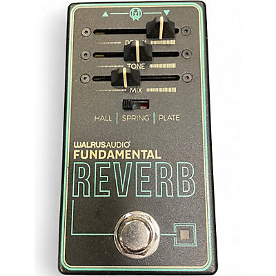 Used Walrus Audio FUNDAMENTAL REVERB Effect Pedal