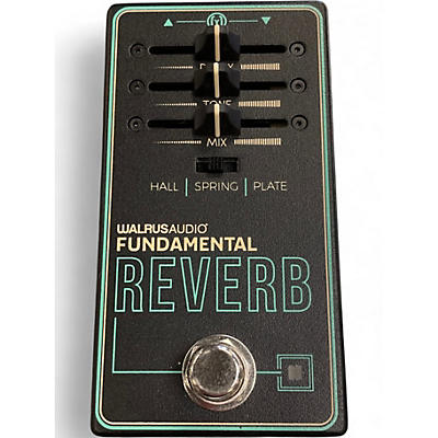 Used Walrus Audio FUNDAMENTAL REVERB Effect Pedal