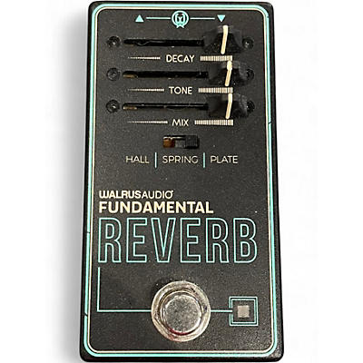 Used Walrus Audio FUNDAMENTAL REVERB Effect Pedal