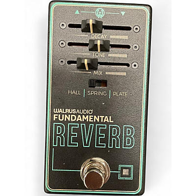 Used Walrus Audio FUNDAMENTAL REVERB Effect Pedal