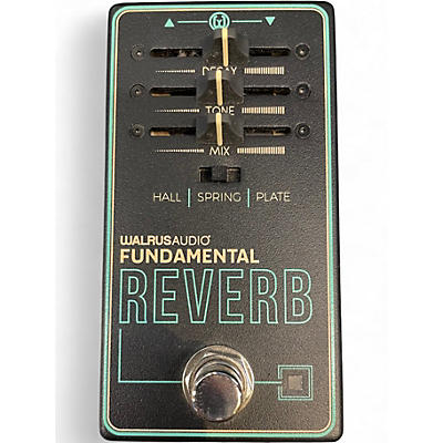 Used Walrus Audio FUNDAMENTAL REVERB Effect Pedal