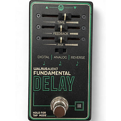 Used Walrus Audio FUNDAMENTAL SERIES DELAY Effect Pedal