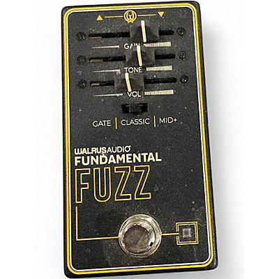 Used Walrus Audio FUNDAMENTAL SERIES FUZZ Effect Pedal