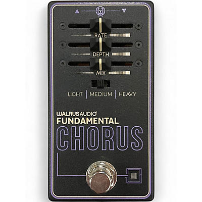 Used Walrus Audio FUNDEMENTAL CHORUS Effect Pedal