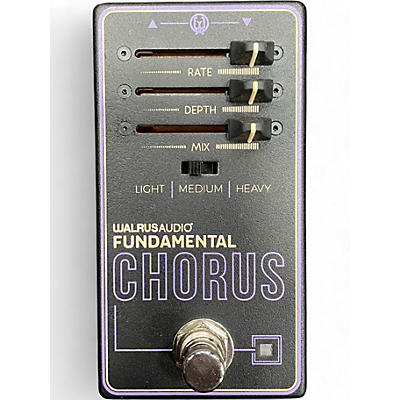 Used Walrus Audio FUNDEMENTAL CHORUS Effect Pedal