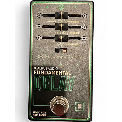 Used Walrus Audio FUNDEMENTAL DELAY Effect Pedal