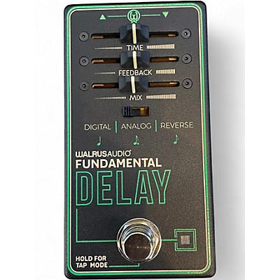 Used Walrus Audio FUNDEMENTAL DELAY Effect Pedal