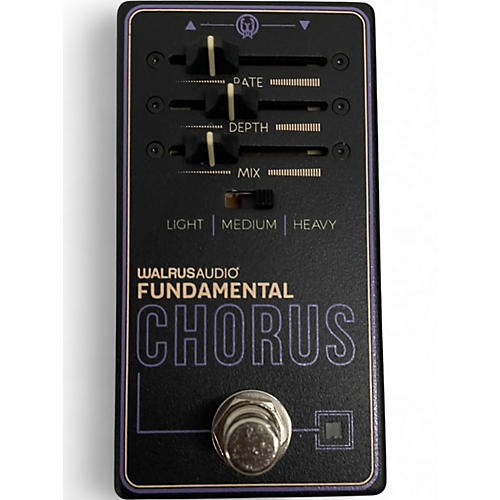 Used Walrus Audio FUNDIMENTAL CHORUS Effect Pedal