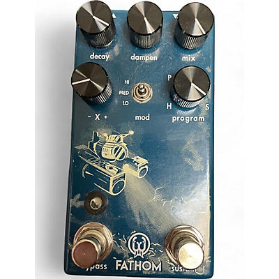 Walrus Audio Used Walrus Audio Fathom Reverb Effect Pedal