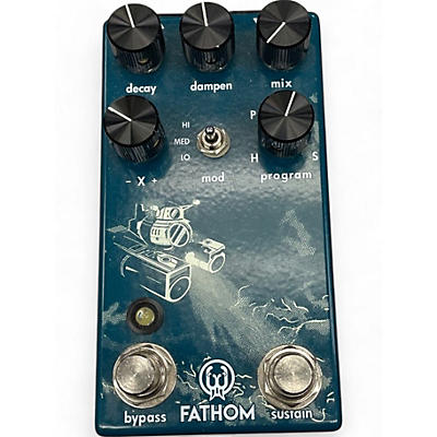 Walrus Audio Used Walrus Audio Fathom Reverb Effect Pedal