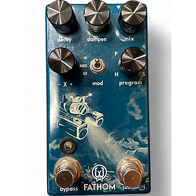 Walrus Audio Used Walrus Audio Fathom Reverb Effect Pedal