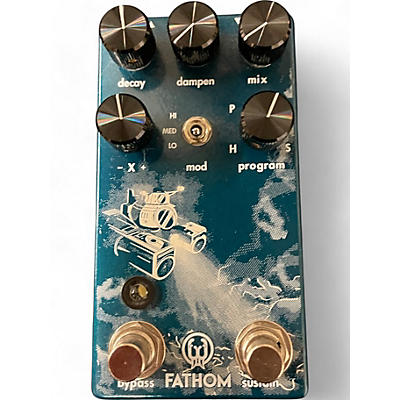 Used Walrus Audio Fathom Reverb Effect Pedal