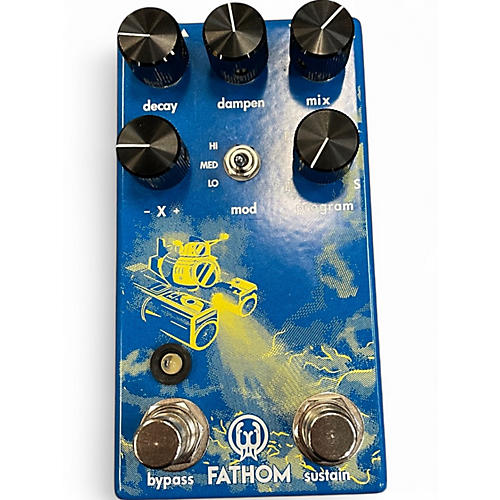 Used Walrus Audio Fathom Reverb Effect Pedal