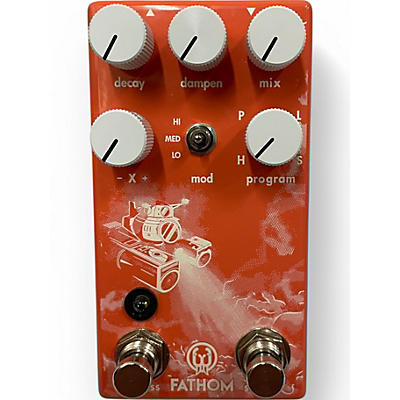 Used Walrus Audio Fathom Reverb Effect Pedal