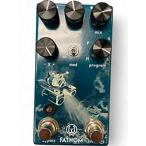 Used Walrus Audio Fathom Reverb Effect Pedal