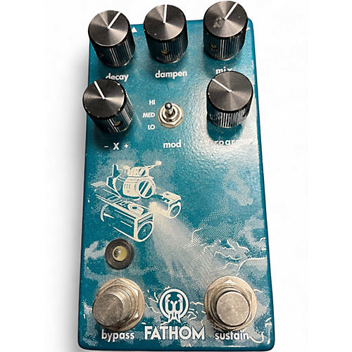 Used Walrus Audio Fathom Reverb Effect Pedal