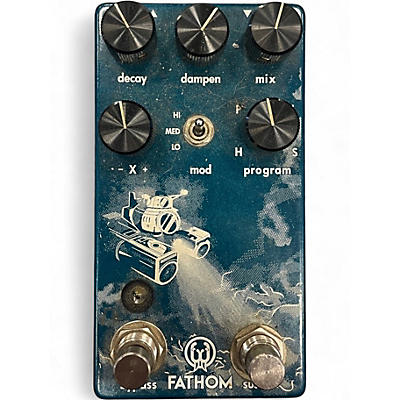 Used Walrus Audio Fathom Reverb Effect Pedal