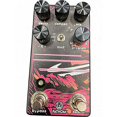Used Walrus Audio Fathom Reverb Effect Pedal