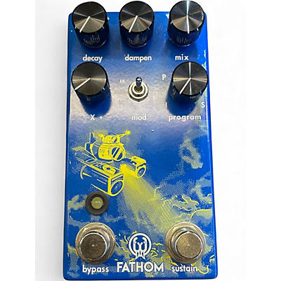 Used Walrus Audio Fathom Reverb Effect Pedal