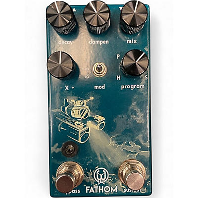 Used Walrus Audio Fathom Reverb Effect Pedal