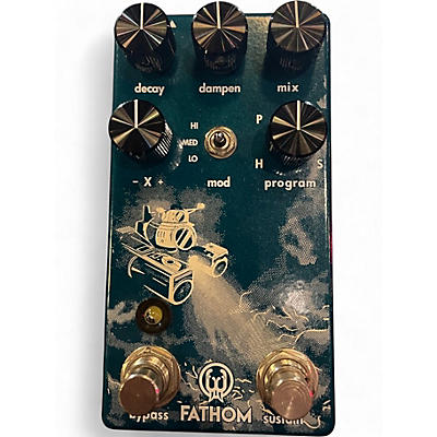 Used Walrus Audio Fathom Reverb Effect Pedal