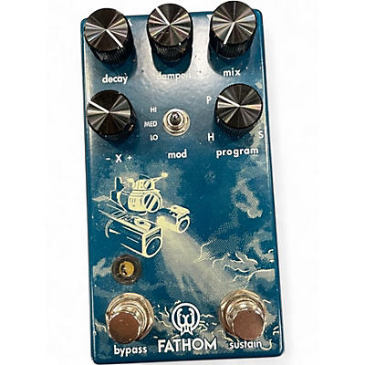Used Walrus Audio Fathom Reverb Effect Pedal